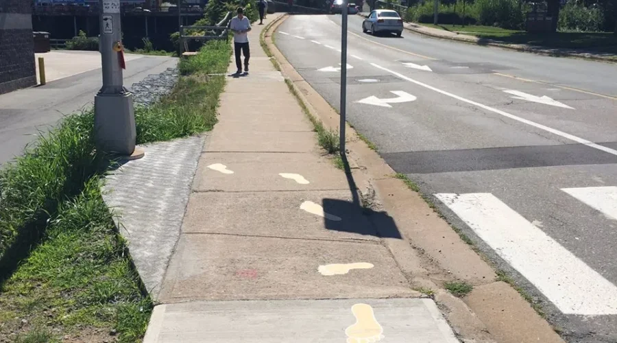 Walk Bridgewater Targeted By Vandals