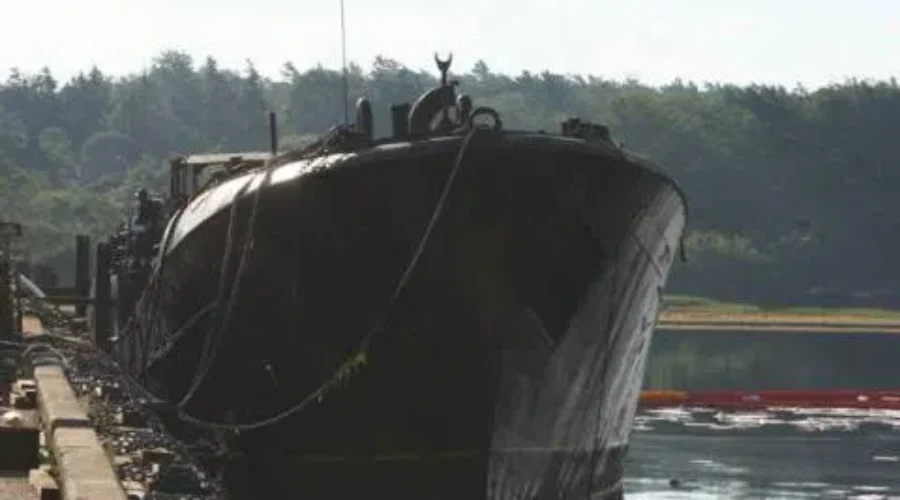 Year Later: Farley Mowat Remains At Shelburne Wharf
