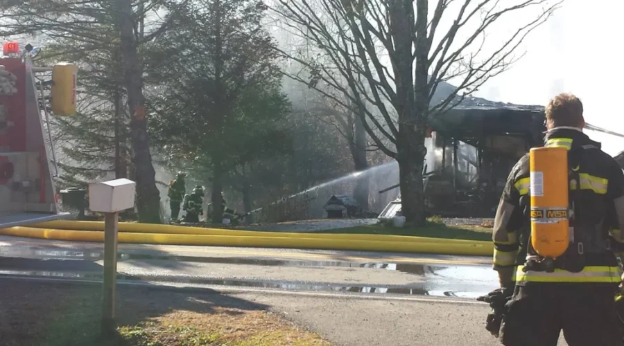 UPDATE: House Destroyed By Fire In New Germany