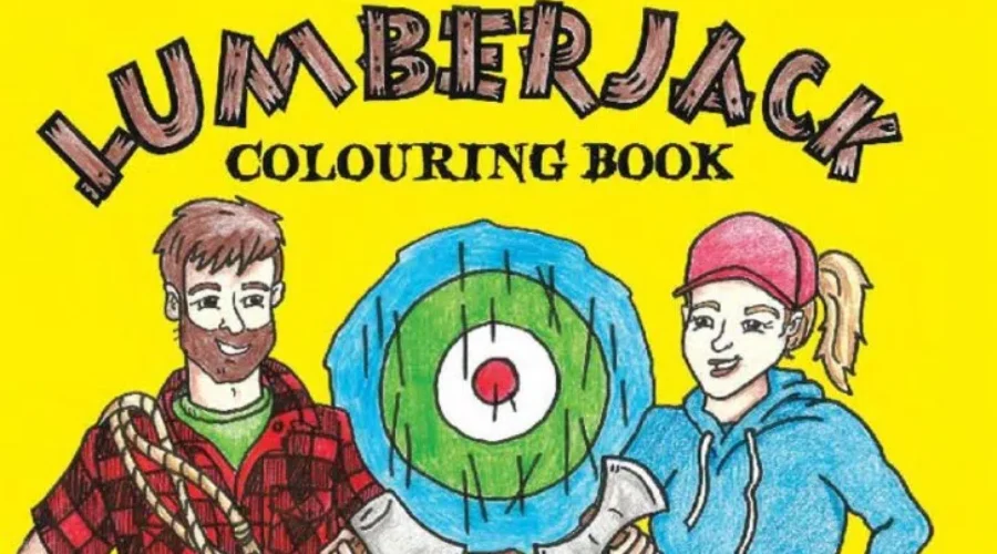 Lumberjack Life Highlighted In New Colouring Book