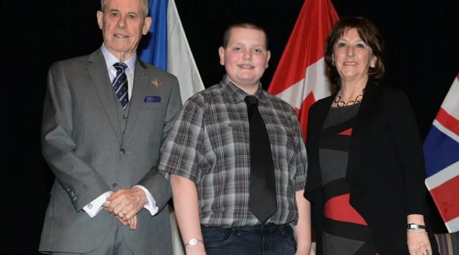Ethan Ringer Wins Lieutenant Governor’s Respectful Citizen Award
