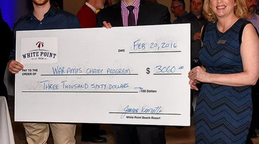 White Point Fundraiser Helps War Amps CHAMP Program