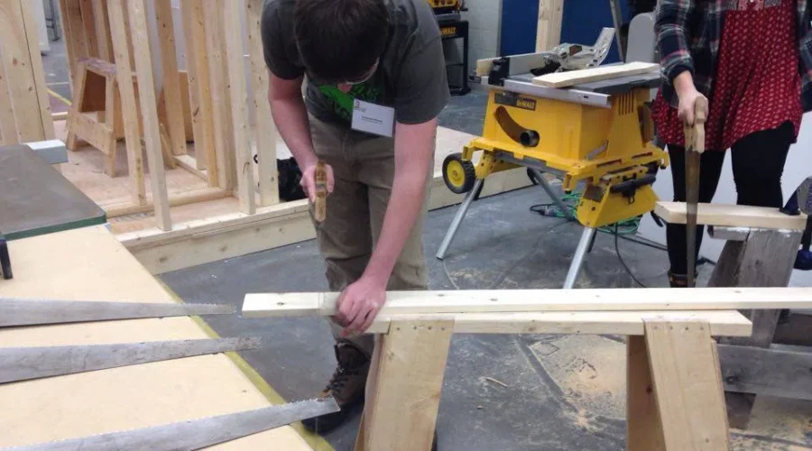 High School Students Get To Try Out Trade School