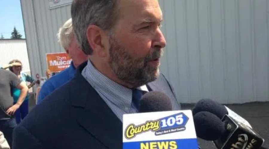 End Of The Road For Tom Mulcair