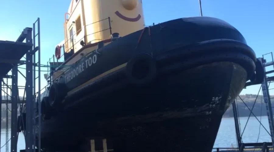 Theodore Too Tugboat Preparing To Head Back To Halifax
