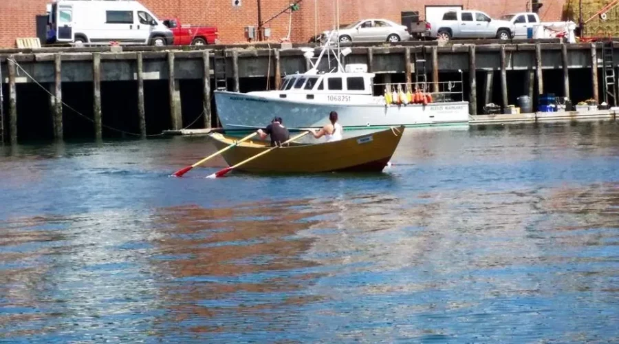 U.S Edges Canada In 64th International Dory Races’ Opening Leg