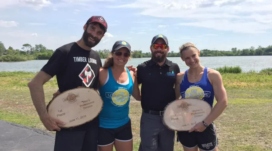 Barrington’s Hudson Captures U.S Log Rolling Open Title