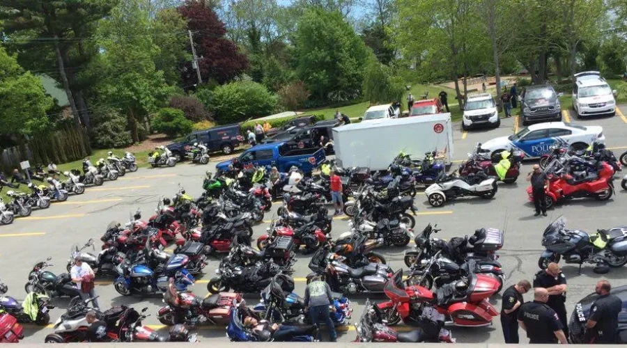 RCMP’s 911 Ride Travels Through Lunenburg County