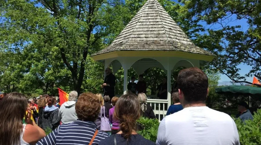 About 200 Gather At Yarmouth Vigil Remembering Orlando Victims