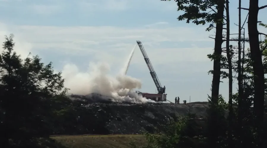 Special Coverage: Landfill Fire In Milton