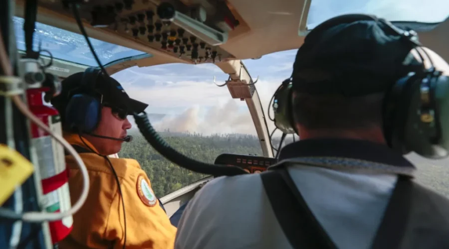 Three Of Four Wildfires Out