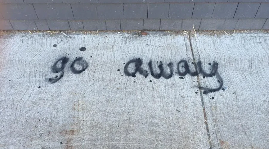 Lunenburg Business Owner “Hurt” By Graffiti Message