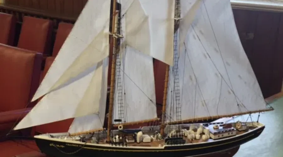 Lunenburg Receives Gift Of Hand-Crafted Bluenose Replica