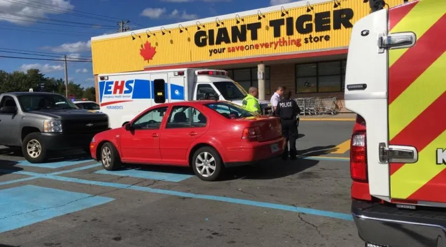 BPS Investigate Parking Lot Collision