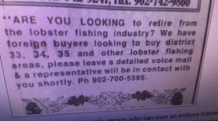 Lobster Fishermen Concerned About Ad In Local Shopper
