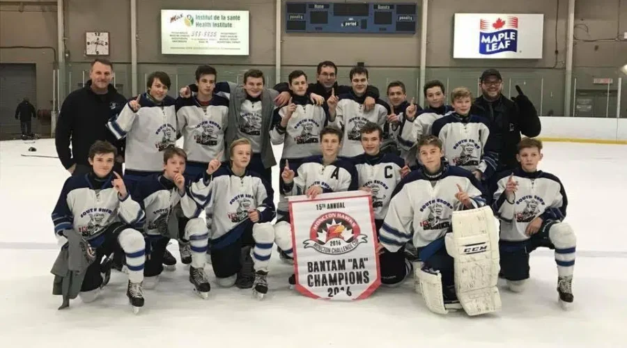 Bantam ‘AA’ Ice Sharks Win Moncton Challenge Cup