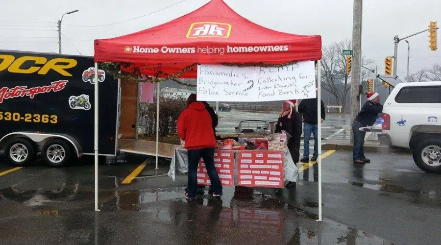 First Responders Tracking Down Donations For Food Bank