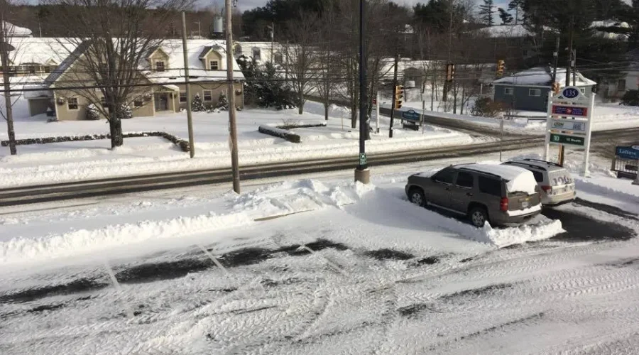 Snow Clearing Underway