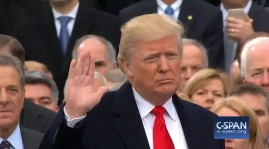 Donald Trump Sworn In As President Of The United States