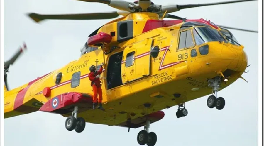 Fisherman Airlifted To Hospital