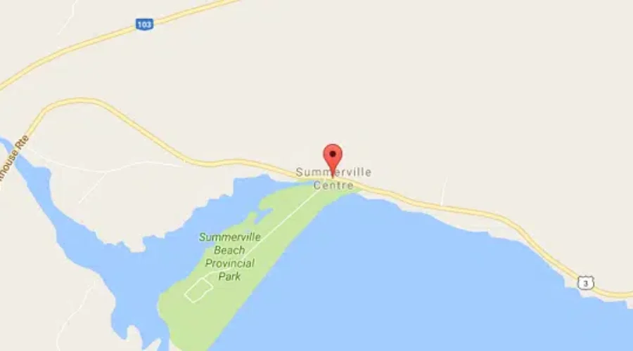 Home Destroyed By Fire in Summerville Centre