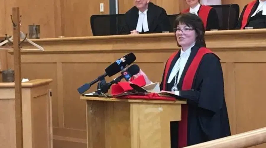 First Female Mi’kmaq Judge Receives Her Robe