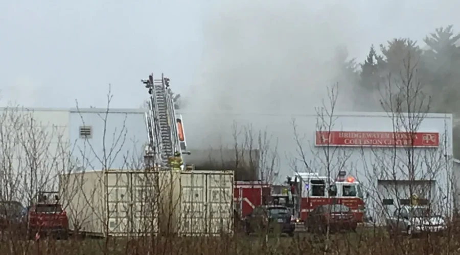 Fire Crews Respond to Blaze at Bridgewater Honda