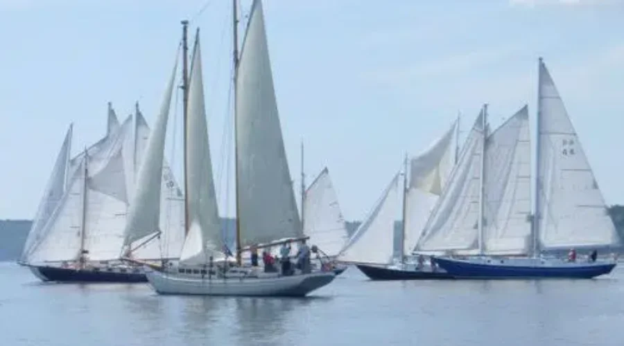 Schooners, Sloops Prepare To Sail Into Bridgewater