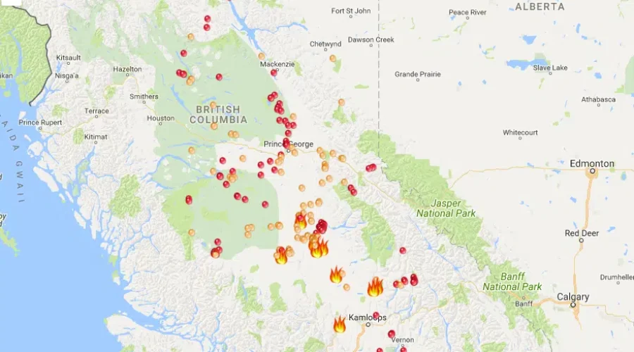 State Of Emergency Issued In British Columbia