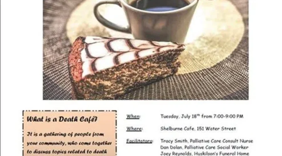 Shelburne To Host First ‘Death Cafe’ Tonight