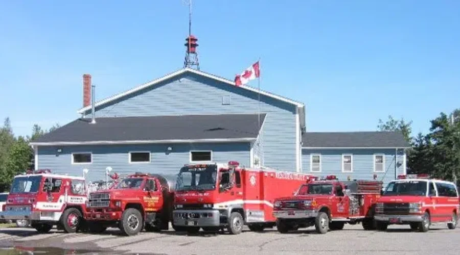 Former Blockhouse Fire Department Demolished