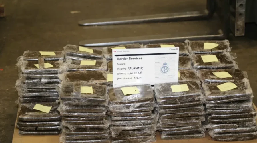 Hash Hidden In Chocolate at the Halifax Port