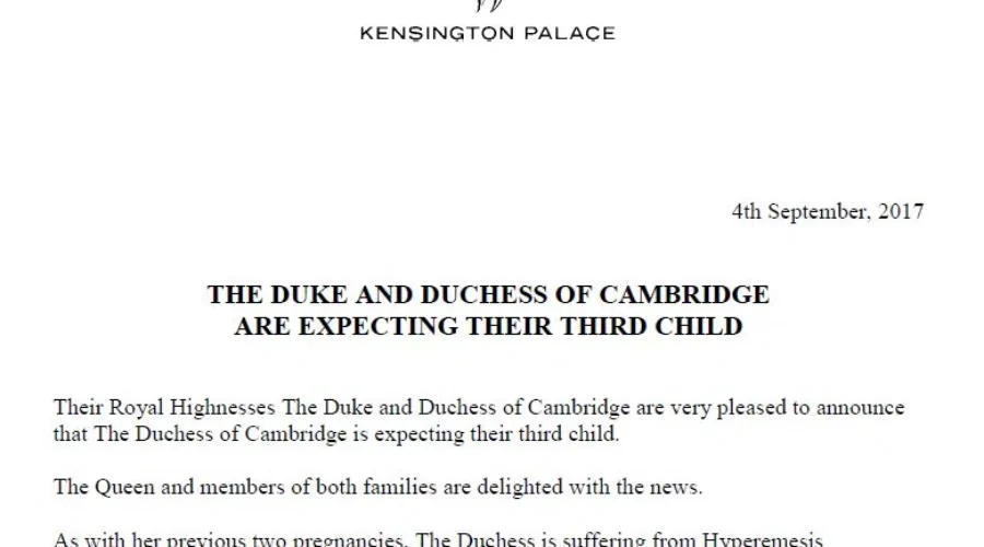 Another Royal Baby On The Way