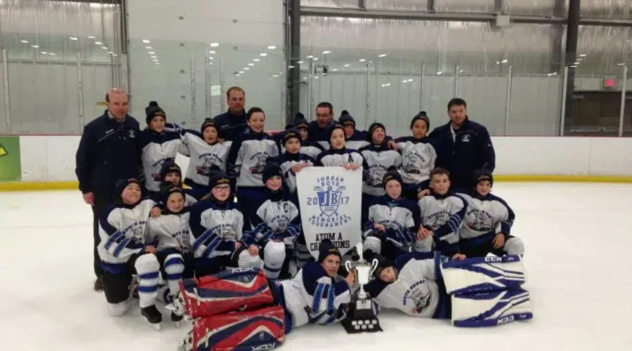Atom ‘A’ Ice Sharks Capture Gold at Jordan Boyd Memorial Hockey Tournament
