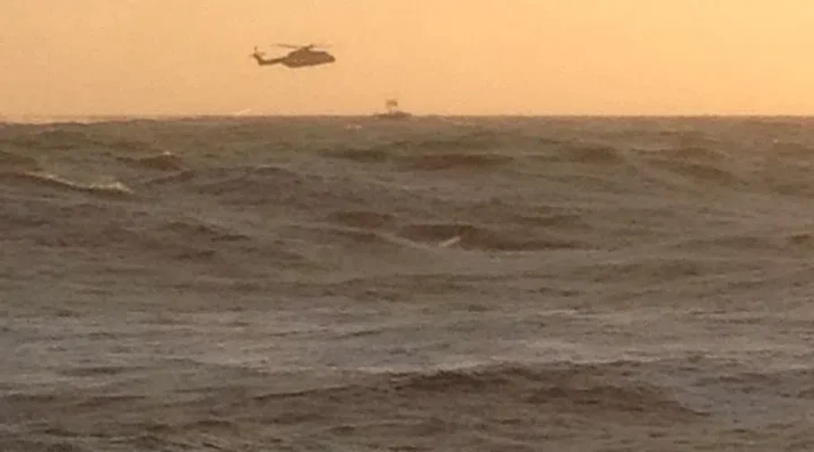 UPDATED Crew Member Airlifted From Fishing Vessel