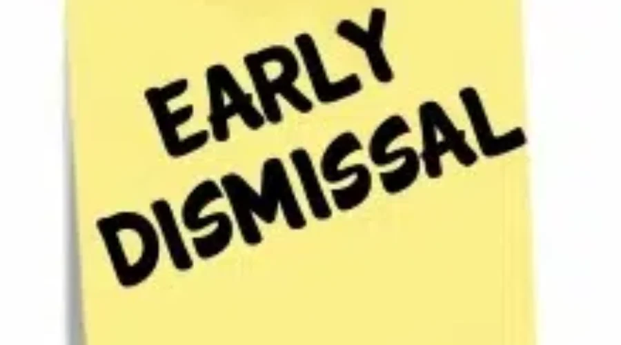 TCRSB And CSAP Dismissing Schools Early Today