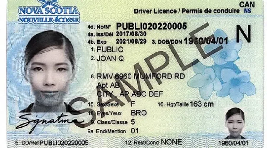Nova Scotia Driver’s Licence And Photo ID Cards Better Protect Against Fraud
