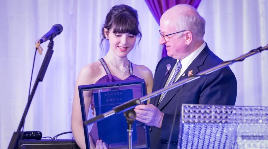 Purple Day Founder Receives Diana Award For Her Efforts