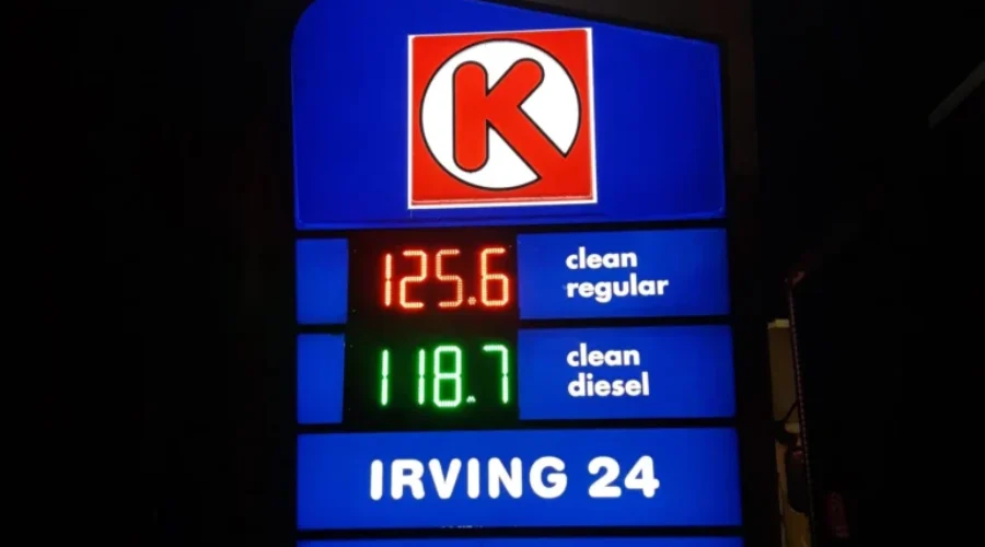 Slight Increase In Price Of Gas