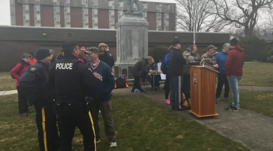 First Annual Rucksack March Declared A Success By Organizers