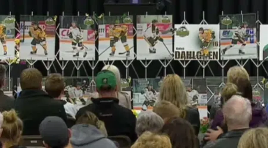 Thousands Attend Vigil In Humboldt, Saskatchewan