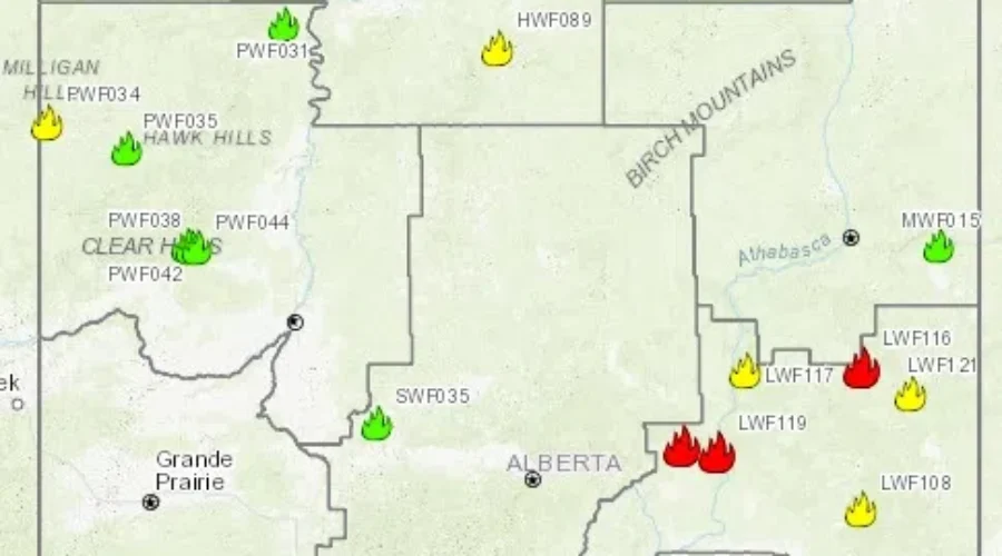 Province Sends DNR Firefighters To Fight Alberta Wildfires
