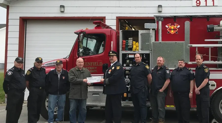 Local Business Donates New Roof To Fire Station