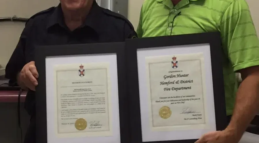 Hemford Man Honoured For Long Service
