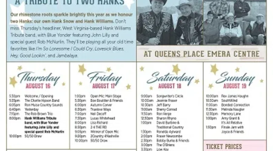 More Hanks At This Year’s Hank Snow Tribute