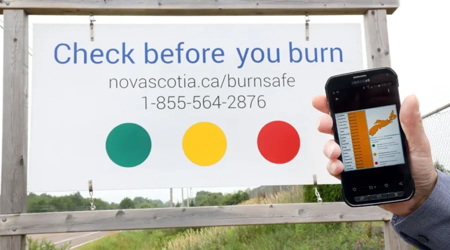 Nova Scotians Urged To Check Burnsafe Map Regularly