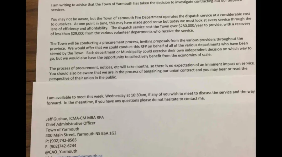 Fire Dispatch Proposal To Be Discussed At Meeting Later This Month