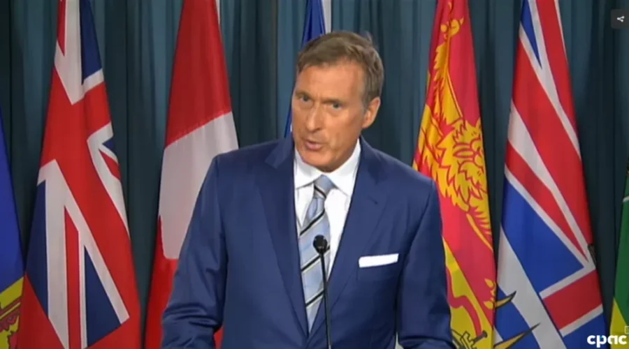 In Blistering Speech Blasting Federal Conservative Leader, Bernier Quits CPC