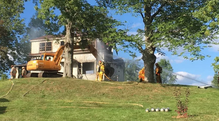 Maitland Area Home Destroyed In Fire