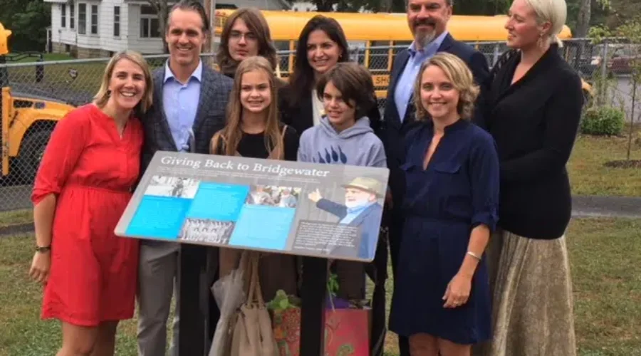 Generous Donation Builds Playground At Bridgewater Elementary Sooner Than Expected